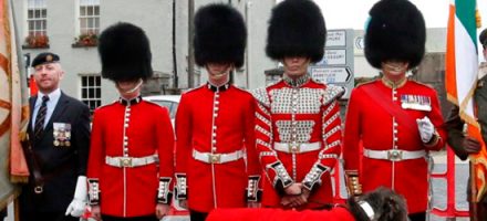 Unveiling of Victoria Cross Commemorative Stone and Plaque – Sergeant John Moyney VC, Irish Guards, 12 September.