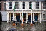 Flag Raising Ceremony, Dublin Castle