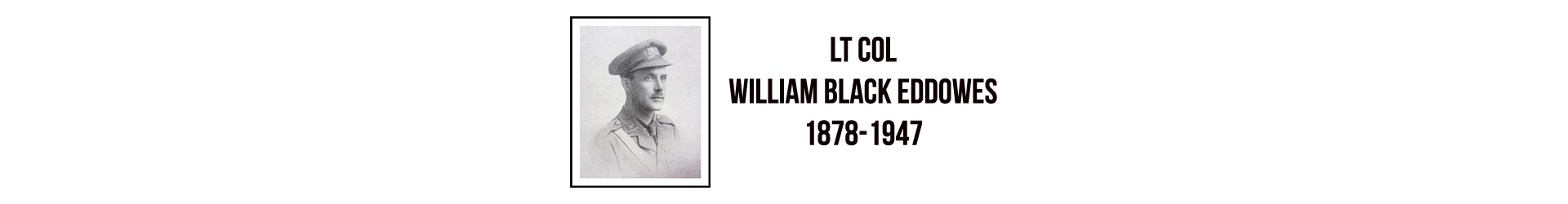LT Col William Black Eddowes