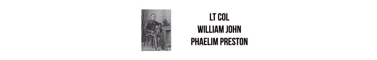 Lt Col William John Phaelim Preston D.S.O., O.B.E.