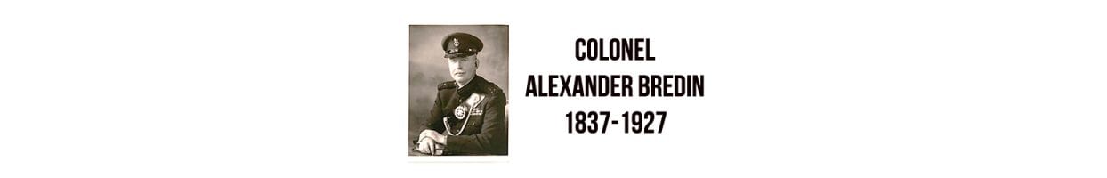 Colonel Alexander Bredin 1837-1927