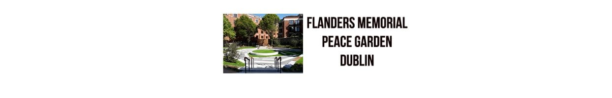 Inauguration of of Flanders Memorial – Peace Garden Dublin