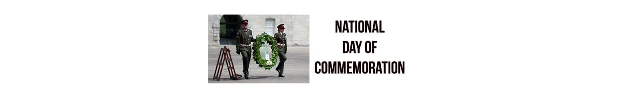 National Day of Commemoration – Sunday 14 July 2019