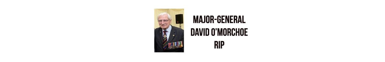 Major-General David O’Morchoe RIP – MHIT Board of Directors